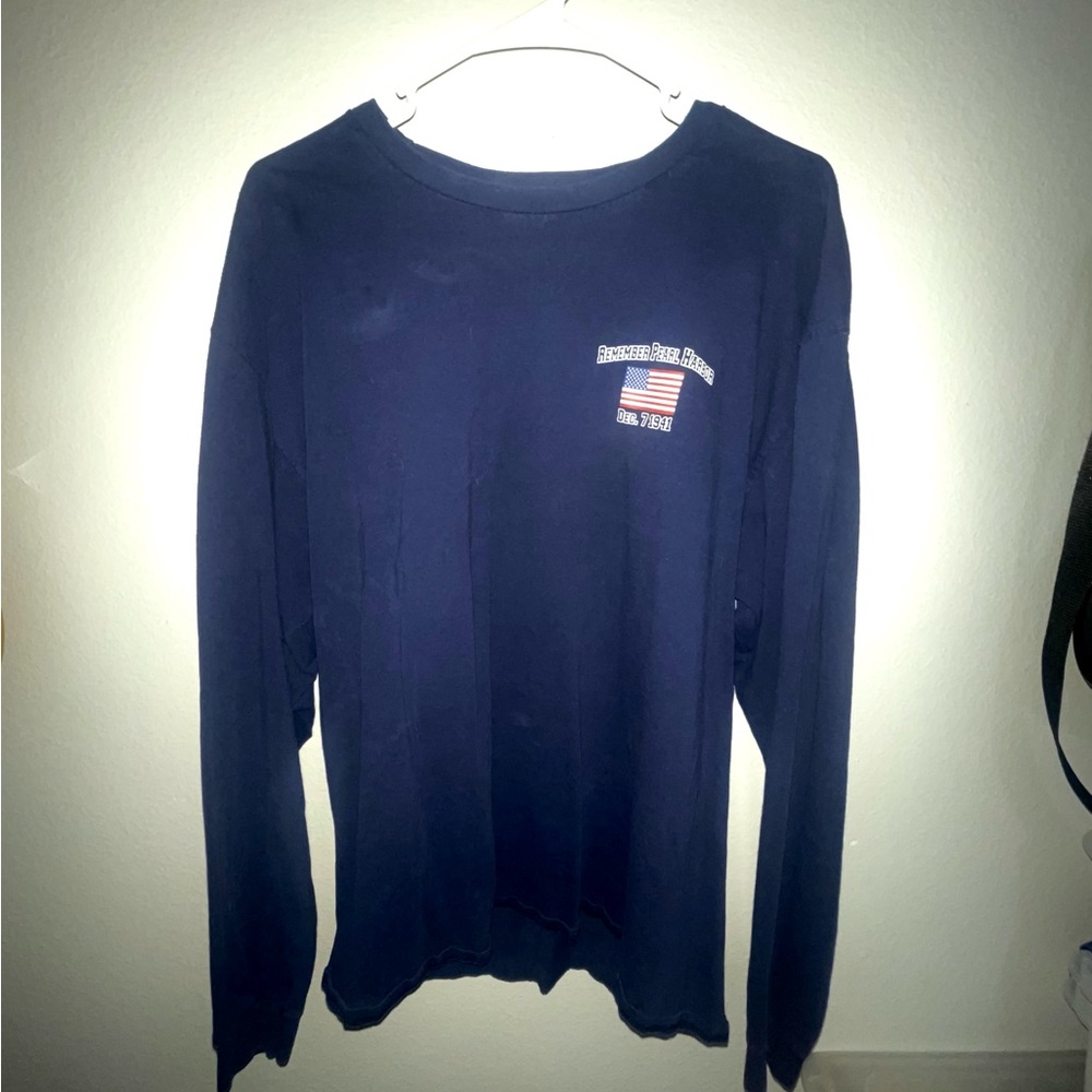 USS Arizona Pearl Harbor Long Sleeve Shirt Xl